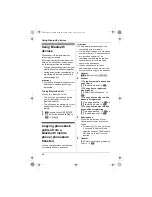 Preview for 46 page of Panasonic KX-TG8611FX Operating Instructions Manual