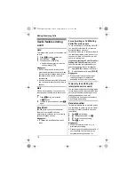 Preview for 16 page of Panasonic KX-TG8611PD Operating Instructions Manual