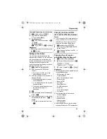 Preview for 29 page of Panasonic KX-TG8611PD Operating Instructions Manual