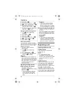 Preview for 32 page of Panasonic KX-TG8611PD Operating Instructions Manual