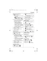 Preview for 21 page of Panasonic KX-TG8621 Operating Instructions Manual