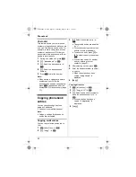 Preview for 22 page of Panasonic KX-TG8621 Operating Instructions Manual