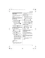 Preview for 23 page of Panasonic KX-TG8621 Operating Instructions Manual