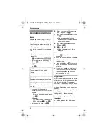 Preview for 30 page of Panasonic KX-TG8621 Operating Instructions Manual