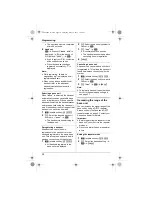 Preview for 38 page of Panasonic KX-TG8621 Operating Instructions Manual