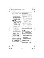 Preview for 40 page of Panasonic KX-TG8621 Operating Instructions Manual