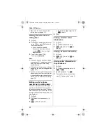 Preview for 42 page of Panasonic KX-TG8621 Operating Instructions Manual