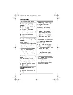 Preview for 44 page of Panasonic KX-TG8621 Operating Instructions Manual