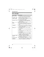 Preview for 58 page of Panasonic KX-TG8621 Operating Instructions Manual