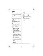 Предварительный просмотр 22 страницы Panasonic KX-TG8621E Operating Instructions Manual