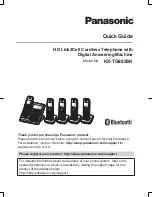 Preview for 1 page of Panasonic KX-TG885SK Quick Manual