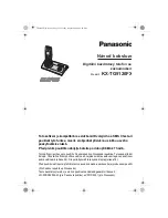 Preview for 69 page of Panasonic KX-TG9120FX Operating Instructions Manual