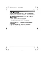 Preview for 71 page of Panasonic KX-TG9120FX Operating Instructions Manual