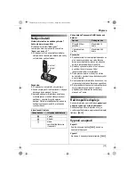 Preview for 81 page of Panasonic KX-TG9120FX Operating Instructions Manual