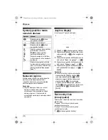 Preview for 82 page of Panasonic KX-TG9120FX Operating Instructions Manual