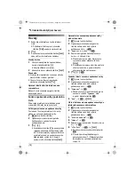 Preview for 84 page of Panasonic KX-TG9120FX Operating Instructions Manual