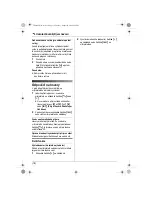 Preview for 86 page of Panasonic KX-TG9120FX Operating Instructions Manual