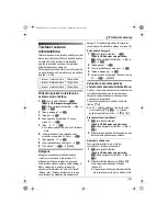 Preview for 87 page of Panasonic KX-TG9120FX Operating Instructions Manual