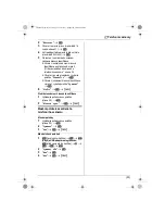 Preview for 91 page of Panasonic KX-TG9120FX Operating Instructions Manual