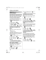 Preview for 98 page of Panasonic KX-TG9120FX Operating Instructions Manual