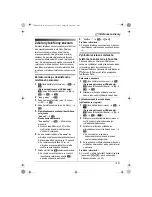 Preview for 155 page of Panasonic KX-TG9120FX Operating Instructions Manual