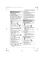 Preview for 159 page of Panasonic KX-TG9120FX Operating Instructions Manual