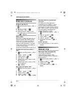 Preview for 166 page of Panasonic KX-TG9120FX Operating Instructions Manual