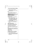 Preview for 218 page of Panasonic KX-TG9120FX Operating Instructions Manual