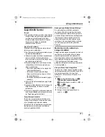 Preview for 235 page of Panasonic KX-TG9120FX Operating Instructions Manual