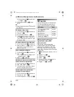 Preview for 240 page of Panasonic KX-TG9120FX Operating Instructions Manual