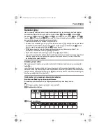 Preview for 251 page of Panasonic KX-TG9120FX Operating Instructions Manual