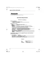 Preview for 268 page of Panasonic KX-TG9120FX Operating Instructions Manual