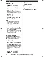 Preview for 14 page of Panasonic KX-TG9321 Operating Instructions Manual