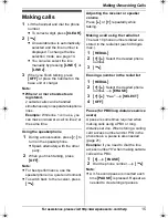 Preview for 15 page of Panasonic KX-TG9321 Operating Instructions Manual