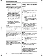 Preview for 16 page of Panasonic KX-TG9321 Operating Instructions Manual