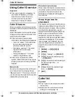 Preview for 30 page of Panasonic KX-TG9321 Operating Instructions Manual