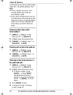 Preview for 32 page of Panasonic KX-TG9321 Operating Instructions Manual