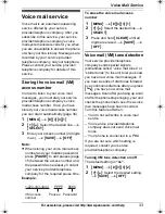 Preview for 33 page of Panasonic KX-TG9321 Operating Instructions Manual