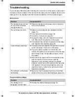 Preview for 41 page of Panasonic KX-TG9321 Operating Instructions Manual