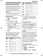 Preview for 19 page of Panasonic KX-TG9322T Operating Instructions Manual