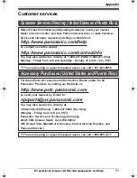 Preview for 51 page of Panasonic KX-TG9322T Operating Instructions Manual