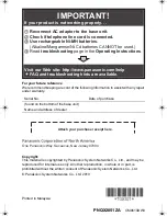 Предварительный просмотр 56 страницы Panasonic KX-TG9322T Operating Instructions Manual