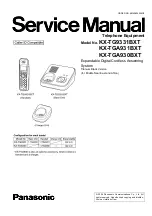 Предварительный просмотр 1 страницы Panasonic KX-TG9331BXT Service Manual