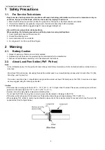 Предварительный просмотр 4 страницы Panasonic KX-TG9331BXT Service Manual