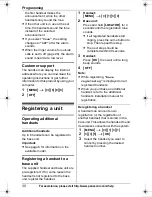 Предварительный просмотр 30 страницы Panasonic KX TG9331T - Cordless Phone - Metallic Operating Instructions Manual