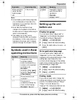 Preview for 15 page of Panasonic KX-TG9331T Operating Instructions Manual