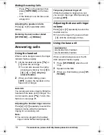 Preview for 18 page of Panasonic KX-TG9331T Operating Instructions Manual