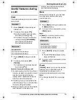 Preview for 19 page of Panasonic KX-TG9331T Operating Instructions Manual