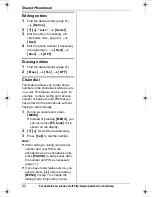 Preview for 22 page of Panasonic KX-TG9331T Operating Instructions Manual