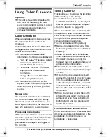 Preview for 31 page of Panasonic KX-TG9331T Operating Instructions Manual